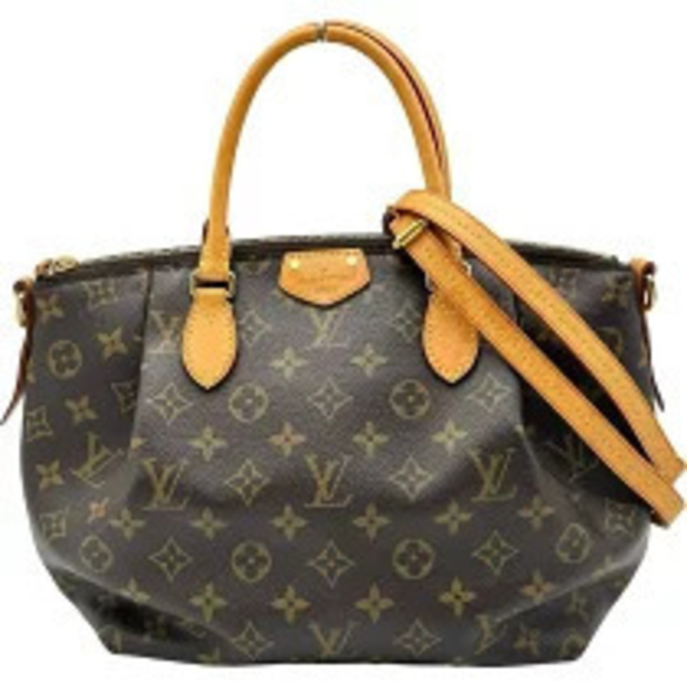 Louis Vuitton Turenne Brown Monogram Canvas Shoulder Bag